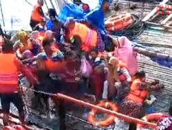 KM Lorena Sari Tenggelam di Perairan Madura-Situbondo, 49 Orang Selamat 1 Meninggal dan 1 Hilang