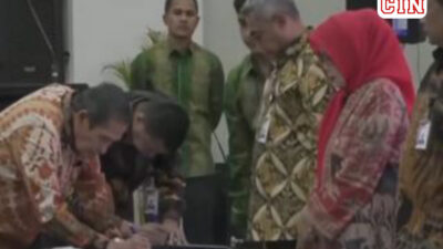KPK Menggelar Acara Sertijab Pimpinan dan Dewas Periode 2024-2029