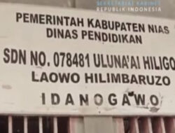 Setkab Merespon Keluhan siswa SDN 078481 Uluna’ai Hiligo’o di Nias yang Viral