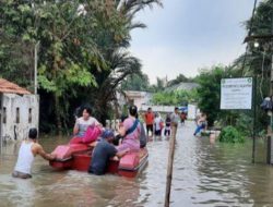 Akibat Hujan Dengan Intensitas Tinggi Beberapa Kecamatan di Kabupaten Tangerang Banjir