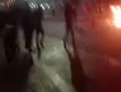 Demo Tolak RUU TNI di Malang Berakhir Ricuh, Massa Aksi, Anggota Aparat Hingga Petugas Medis Luka-luka