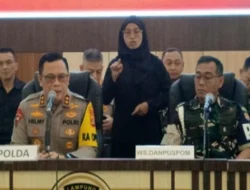 Dua Anggota TNI Ditetapkan Sebagai Tersangka Penembakan 3 Anggota Polisi di Waykanan