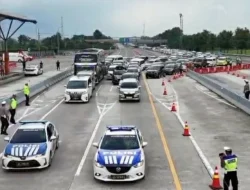 Pada Arus Balik Lebaran Ruas Jalan Tol Cipali Masih Diberlakukan One Way