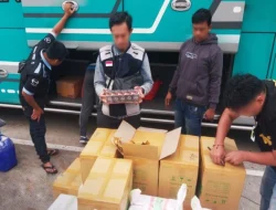Bea Cukai Gagalkan Peredaran Rokok dan Miras Ilegal di Rest Area KM 260 Tol Pejagan-Pemalang