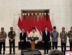 Presiden Prabowo Menyatakan Indonesia Siap Bantu Warga Sipil Palestina Terdampak Konflik Gaza