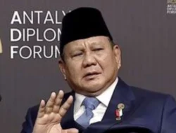 Presiden Prabowo Subianto Ungkap Alasan Menginisiasi Beasiswa Bagi Anak-anak Palestina