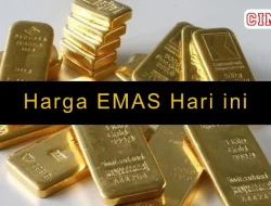 Harga Emas Batangan Antam Stagnan Diharga Rp1.965.000 per Gram