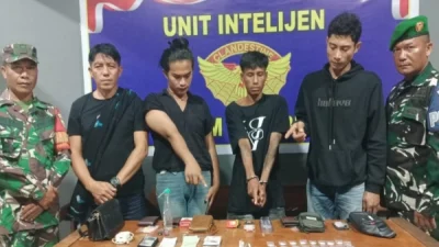 Koramil 1608-04/Woha Menggagalkan Peredaran Narkoba di Kawasan Tambak Desa Penapali Bima
