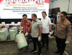Dittipidter Bareskrim Polri Ungkap Perdagangan Ilegal Sianida di Surabaya dan Pasuruan