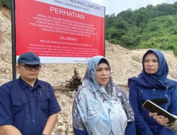 DLH Menutup dan Menyegel Lima Tambang Ilegal di Bandar Lampung