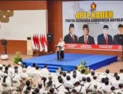 Sekjen Partai Gerindra Mengajak Seluruh Kader Untuk Terus Bekerja Demi Kepentingan Rakyat