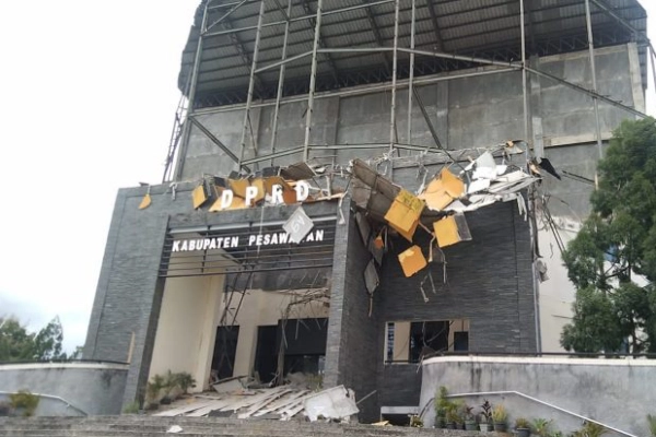 Gedung DPRD Kabupaten Pesawaran.