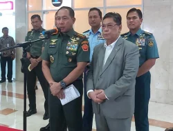 Panglima TNI Menyampaikan Pembahasan Dalam Rapat Bersama Komisi I DPR RI