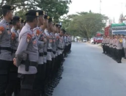 Polda Lampung Kerahkan 343 Personel Gabungan Untuk Mengawal dan mengamankan aksi Bela Palestin