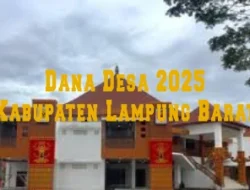 Berikut Daftar Desa Penerima Terbesar dan Terkecil Dana Desa 2025 di Lampung Barat
