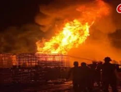 Gudang BBM Ilegal di Bandar Lampung Terbakar, Polisi Usut Pemilik dan Perizinannya