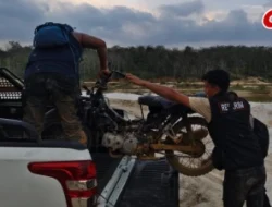 Polres Bungo Menggerebek Penambangan Emas Ilegal di Kawasan Bandar Udara Muaro Bungo Jambi