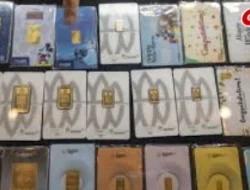 Harga Emas Batangan Antam Hari ini Turun Rp23 Ribu Rupiah Per Gram