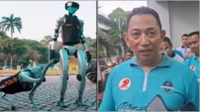 Kapolri Bantah Kabar yang Menyebut Anggaran Pengadaan Robot Polisi Capai Rp3 Miliar