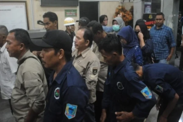 Camat Pagar Gunung Lahat dan 22 Kades Terjaring OTT Kejati Sumsel