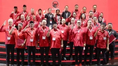 Berikut Struktur Lengkap Kepengurusan DPP PDI Perjuangan 2025-2030