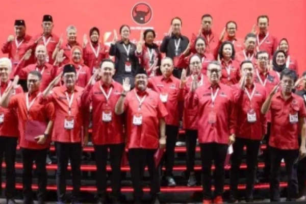 Berikut Struktur Lengkap Kepengurusan DPP PDI Perjuangan 2025-2030