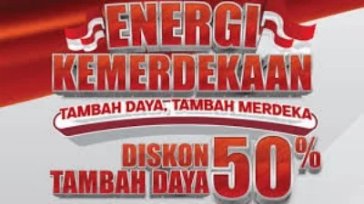Meriahkan HUT RI ke-80, Mulai 10 Hingga 23 Agustus 2025 PLN Beri Diskon 50 Persen