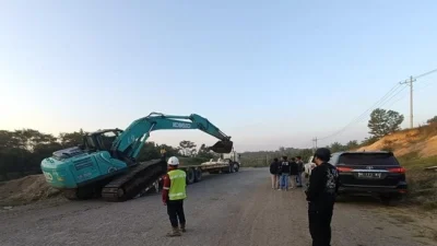 Ditreskrimsus Polda Sumsel Menindak Tambang Batu Bara Ilegal di Muara Enim