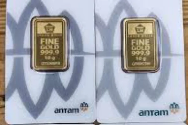 Harga Emas Batangan Antam Stagnan Diharga Rp2.060.000
