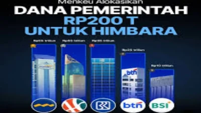Lima Bank Himbara Wajib Melaporkan Pemanfaatan Dana 200 Triliun