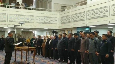 Hari ini 55 Pejabat Administrator Lampung Dilantik dan di Sumpah, Ini Daftarnya